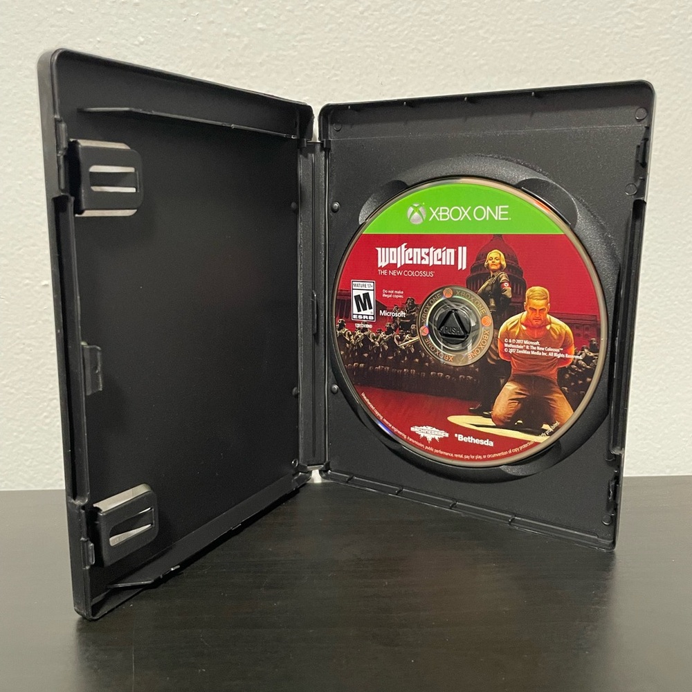 Wolfenstein 2 II The New Colossus Xbox One Video Game Bethesda Microsoft 2017